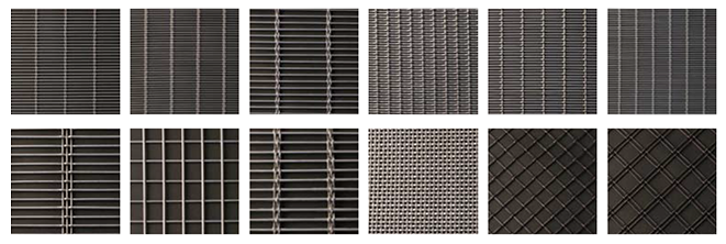 建築用 金網・金属スクリーン ワイヤーアート